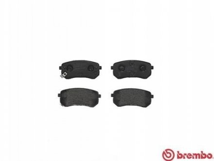 Тормозные колодки, дисковый тормоз.) BREMBO P30033