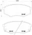 Колодки гальмівні (передні) Hyundai ix20/Kia Soul II 10 BREMBO (P30055X) зображення 1