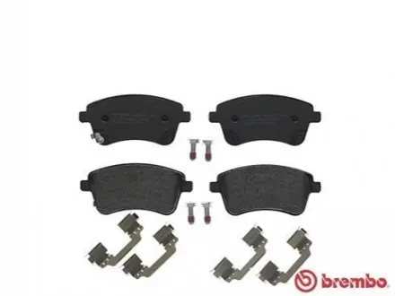 Комплект гальмівних колодок передн (без комплектуючих), KIA VENGA 1.4-1.6D 02.10 BREMBO P30064