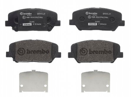 Тормозные колодки, тюнинг - (581012MA00, 581012VA20, 581012VA25) BREMBO P30065X (фото 1)