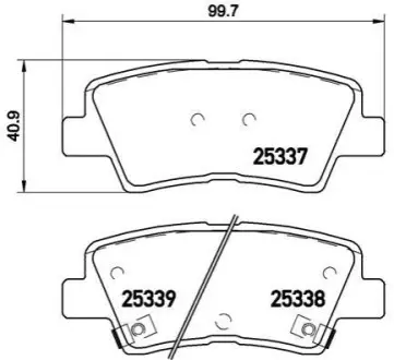 Автозапчасть BREMBO P30067X