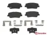 Комплект гальмівних колодок задн, HYUNDAI EQUUS / CENTENNIAL, GENESIS, SANTA FÉ III KIA STINGER 2.0-5.0 01.08 BREMBO (P30 081) зображення 1