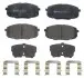 Комплект гальмівних колодок передн, HYUNDAI CRETA, KONA KIA RIO III 1.0-2.0 09.11 BREMBO (P30099) зображення 2