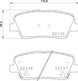 Автозапчастина BREMBO P30105 (фото 1)