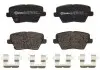 Комплект гальмівних колодок задн, HYUNDAI I30 KIA CEED, PROCEED, XCEED 1.0-1.6DH 11.16 BREMBO (P30109) зображення 2