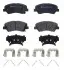 Тормозные колодки дисковые BREMBO (P30 122) изображение 2