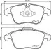 Комплект гальмівних колодок передн, JAGUAR S-TYPE II, XE, XF I, XF SPORTBRAKE, XJ 2.0-5.0 01.99 BREMBO (P36030) зображення 1