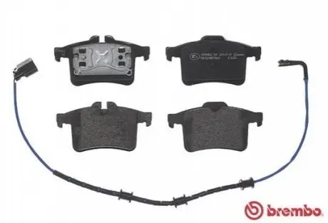 Комплект гальмівних колодок задн, JAGUAR XK II 5.0 01.09-07.14 BREMBO P36034