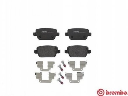 Тормозные колодки дисковые - P44 017 (30671576, 30794553, LR023888) BREMBO P44017