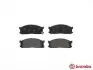 Тормозные колодки, дисковый тормоз.) BREMBO (P49010) изображение 1