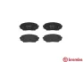 Комплект тормозных колодок передн, ISUZU IMPULSE MAZDA MX-5 I 1.6 01.90-04.98 BREMBO (P49017) изображение 1