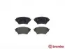 Комплект гальмівних колодок передн, MAZDA MX-5 II 1.6/1.8 05.98-10.05 BREMBO (P49029) зображення 1