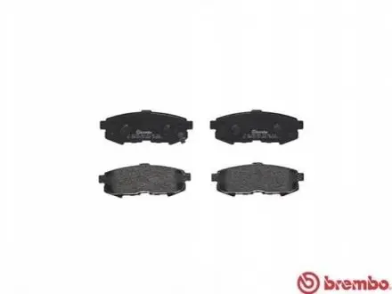 Комплект гальмівних колодок задн, MAZDA MPV II 2.0D/2.3/3.0 01.02-12.06 BREMBO P49042