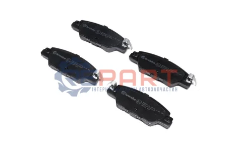 Колодки гальмівні (задні) Mazda CX5 11- BREMBO P49053 Купити в Україні