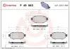 Комплект гальмівних колодок задн, MAZDA 3, CX-3 1.5-2.2D 07.13 BREMBO (P49 063) зображення 1