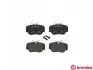 Тормозные колодки, дисковый тормоз.) BREMBO (P50011) изображение 1