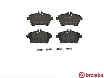Комплект гальмівних колодок передн, MERCEDES A (W169), B SPORTS TOURER (W245) 1.5-Electric 09.04-06.12 BREMBO P50056