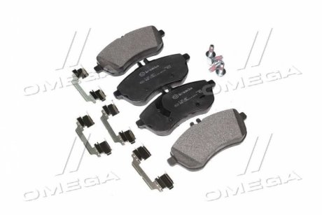 Тормозные колодки дисковые - P50 067 (0054201220, 0054200820, 0074201620) BREMBO P50067