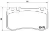 Тормозные колодки, дисковый тормоз.) BREMBO (P50077) изображение 1