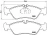 Комплект гальмівних колодок задн, MERCEDES SPRINTER 2-T (B901, B902), SPRINTER 3,5-T (B909), SPRINTER 3-T (B903), SPRINTER 4,6-T (B909), SPRINTER 4-T (B904) VW LT 28-35 I 2.0-Electric 04.75 BREMBO (P50082) зображення 1