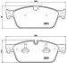 Тормозные колодки, тюнинг BREMBO (P50102X) изображение 1
