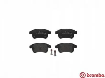 Комплект гальмівних колодок задн, MERCEDES CITAN MIXTO (DOUBLE CABIN), CITAN (MPV), CITAN/MINIVAN (W415) NISSAN NV250 1.2/1.5D 11.12 BREMBO P50107