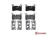 Колодки тормозные C W204 tyі BREMBO (P50113) изображение 1