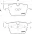 Тормозные колодки дисковые BREMBO (P50 116) изображение 1