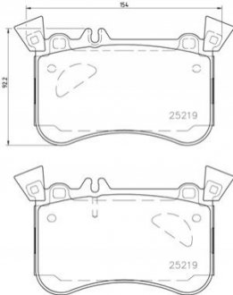 Автозапчастина BREMBO P50121 (фото 1)