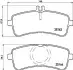 Комплект гальмівних колодок задн, MERCEDES AMG GT (C190), AMG GT (R190), S (A217), S (C217), S (W222, V222, X222), SL (R231) 3.0H-6.0 05.13-12.21 BREMBO (P50125) зображення 2