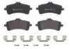 Комплект гальмівних колодок задн, MERCEDES S (V223), S (W222, V222, X222) 2.9D-6.0 02.14 BREMBO (P50131) зображення 2
