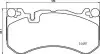 Тормозные колодки дисковые MERCEDES W204 C 63 AMG 08-14 PRZÓD BREMBO (P50142) изображение 2