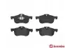Комплект гальмівних колодок передн, MG MG 6, ZT, ZT- T ROVER 75, 75 I 1.8-2.5 02.99 BREMBO (P52017) зображення 1