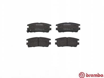 Тормозные колодки дисковые BREMBO P54018 (фото 1)