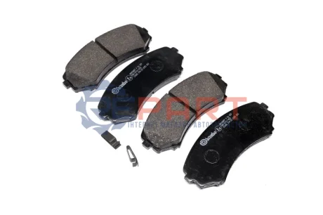 Колодки гальмівні (передні) Mitsubishi Grandis 04-11/Pajero II-IV 90-/Mazda E2000/2200 88-03 BREMBO P54029 Купити в Україні