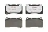Комплект гальмівних колодок передн (без комплектуючих), DODGE VIPER HONDA CIVIC IX MITSUBISHI LANCER VI, LANCER VII, LANCER VIII RENAULT MEGANE III SUBARU BRZ, FORESTER 2.0-Electric 01.98 BREMBO (P54039X) зображення 2