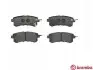 Фото Комплект гальмівних колодок задн, INFINITI QX4, QX56, QX80 NISSAN PATROL VI 3.3/5.6 01.97 BREMBO (P56082) зображення 1