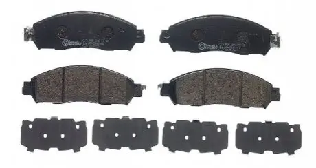 Тормозные колодки дисковые PRZOD BREMBO P56120