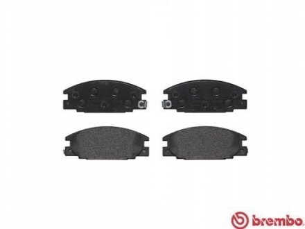 Тормозные колодки, дисковый тормоз.) BREMBO P59015 (фото 1)