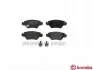 Комплект гальмівних колодок задн, CHEVROLET ASTRA, CORSA, VIVA, ZAFIRA OPEL ASTRA G, ASTRA G CLASSIC, CORSA C, ZAFIRA A 1.2-2.2D 08.94-07.12 BREMBO (P59031) зображення 1