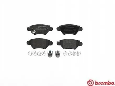 Комплект гальмівних колодок задн, CHEVROLET ASTRA, CORSA, VIVA, ZAFIRA OPEL ASTRA G, ASTRA G CLASSIC, CORSA C, ZAFIRA A 1.2-2.2D 08.94-07.12 BREMBO P59031