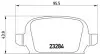 Тормозные колодки, дисковый тормоз.) BREMBO (P59037) изображение 1
