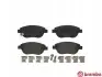 Тормозные колодки, дисковый тормоз.) BREMBO (P59052) изображение 1