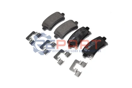 Колодки гальмівні (задні) Opel Insignia 08-17/Chevrolet Malibu/Saab 9-5 10- BREMBO P59059 Купити в Україні