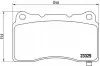Комплект гальмівних колодок передн, CADILLAC ATS, CT6, CTS, XTS CHEVROLET CAMARO, CORVETTE FORD GT FORD USA GT HYUNDAI GENESIS MITSUBISHI LANCER VI, LANCER VII 1.4-Electric 01.98 BREMBO (P59079) зображення 2