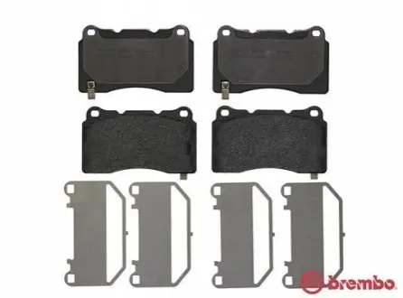 Комплект гальмівних колодок передн, CADILLAC ATS, CT6, CTS, XTS CHEVROLET CAMARO, CORVETTE FORD GT FORD USA GT HYUNDAI GENESIS MITSUBISHI LANCER VI, LANCER VII 1.4-Electric 01.98 BREMBO P59079