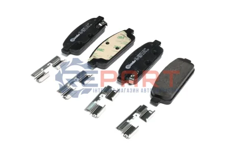 Колодки гальмівні (задні) Opel Astra J 09 - R16 (Ate) BREMBO P59080 Купити в Україні