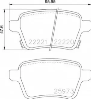 Автозапчасть BREMBO P59086