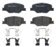 Фото Комплект гальмівних колодок передн, OPEL INSIGNIA B, INSIGNIA B COUNTRY, INSIGNIA B GRAND SPORT 1.5-2.0D 03.17 BREMBO (P59096) зображення 2