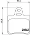 Тормозные колодки, дисковый тормоз.) BREMBO (P61037) изображение 1